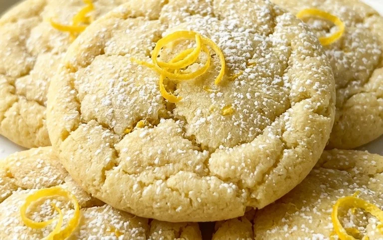 Soft & Chewy Lemon Cookies