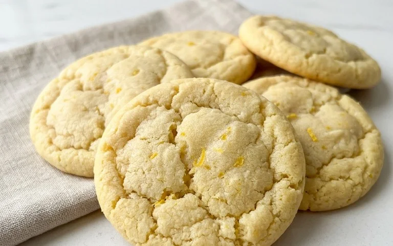 Soft & Chewy Lemon Cookies