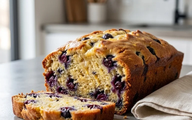 Blueberry and Lemon Loaf