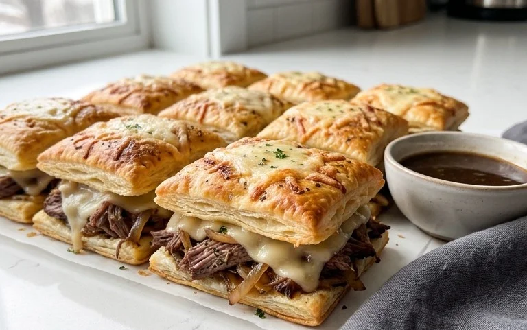French Dip Squares