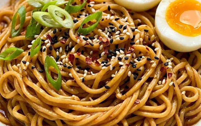 Easy Saucy Ramen Noodles
