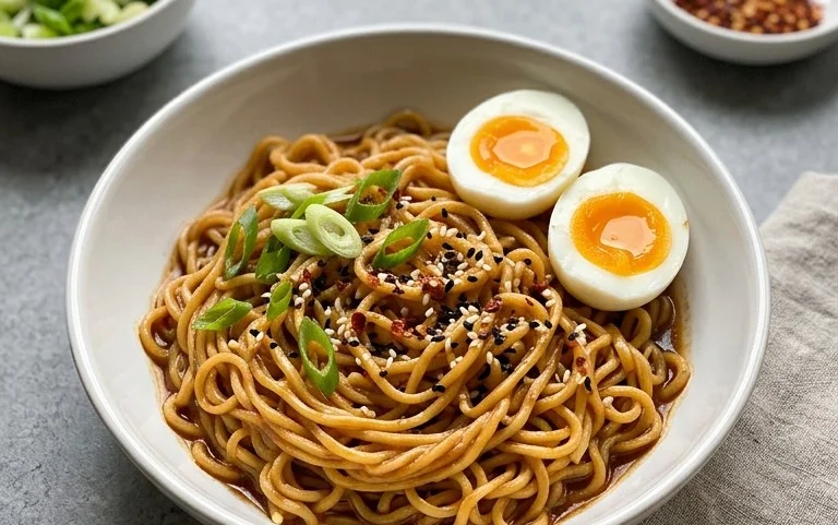 Easy Saucy Ramen Noodles