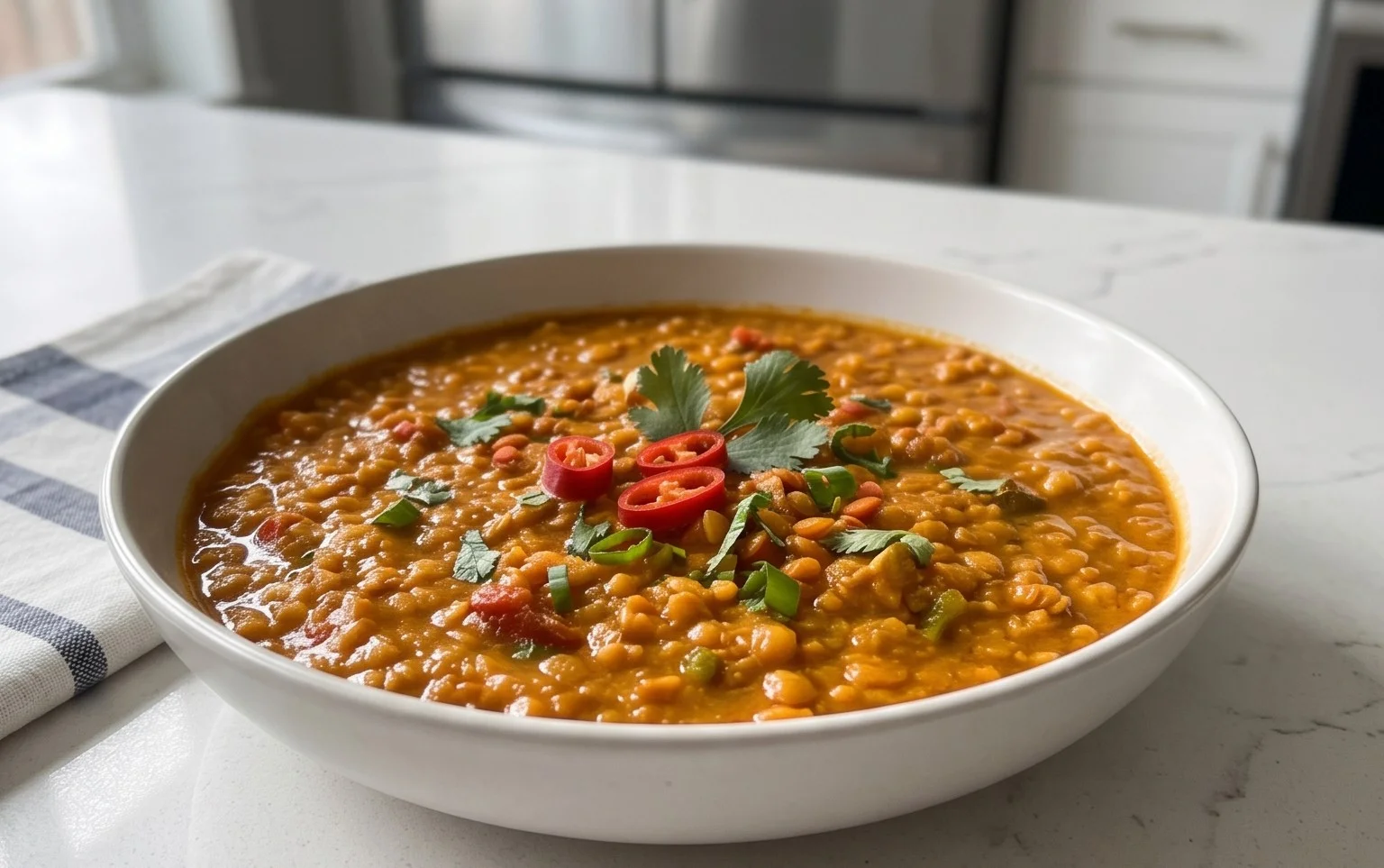 Spicy Red Lentil Curry