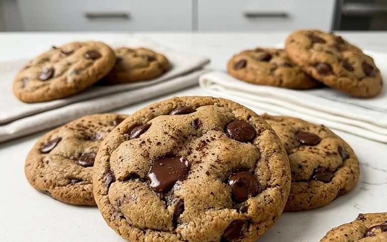 Espresso Chocolate Chip Cookies