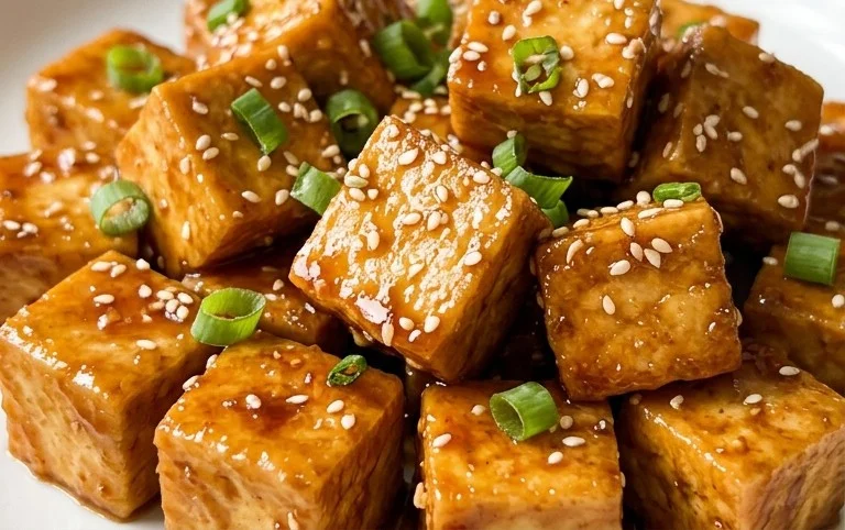 Honey Garlic Tofu