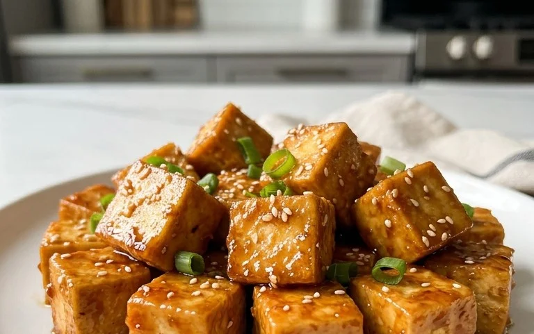 Honey Garlic Tofu