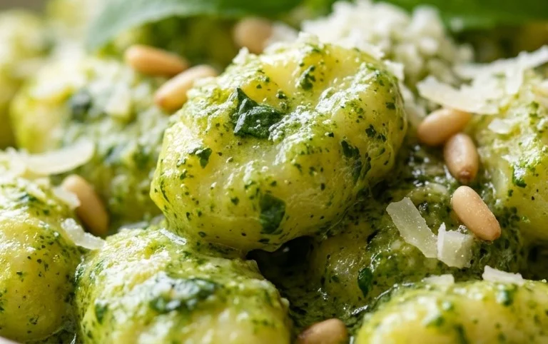 Creamy Pesto Gnocchi