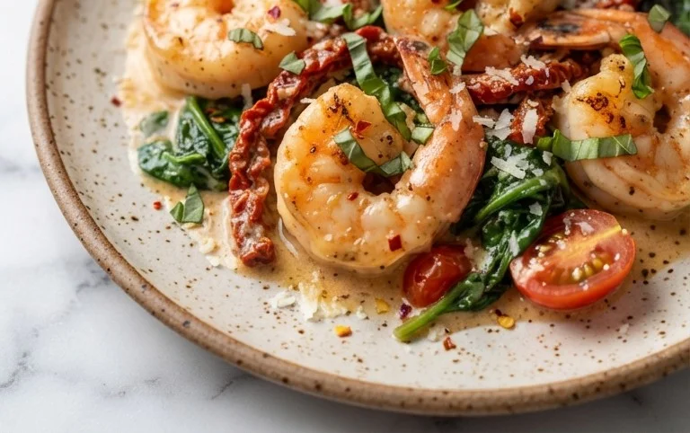 Tuscan Shrimp (One-Pan, 30-Minute Dinner)