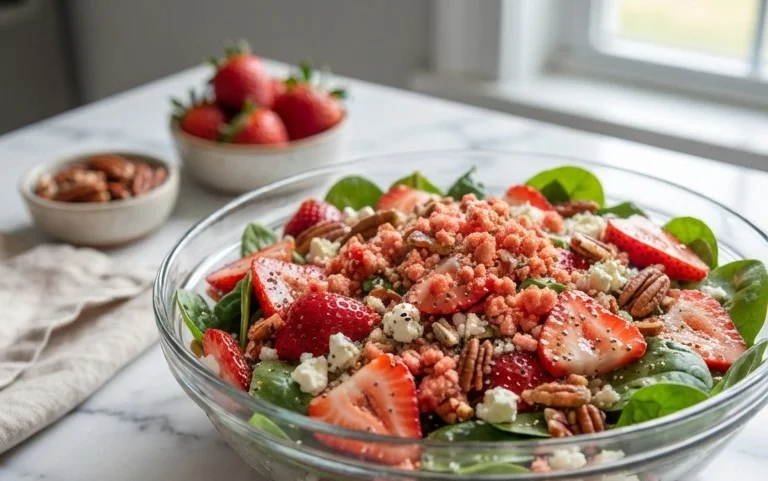 Strawberry Crunch Salad