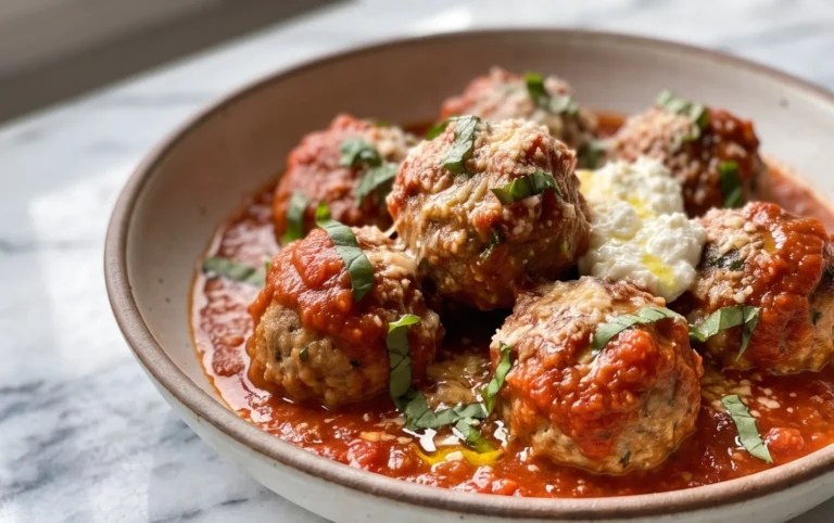 Ricotta Meatballs