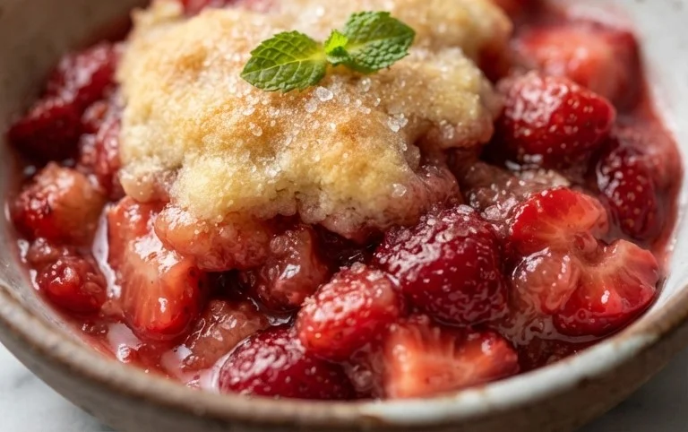 Strawberry Cobbler