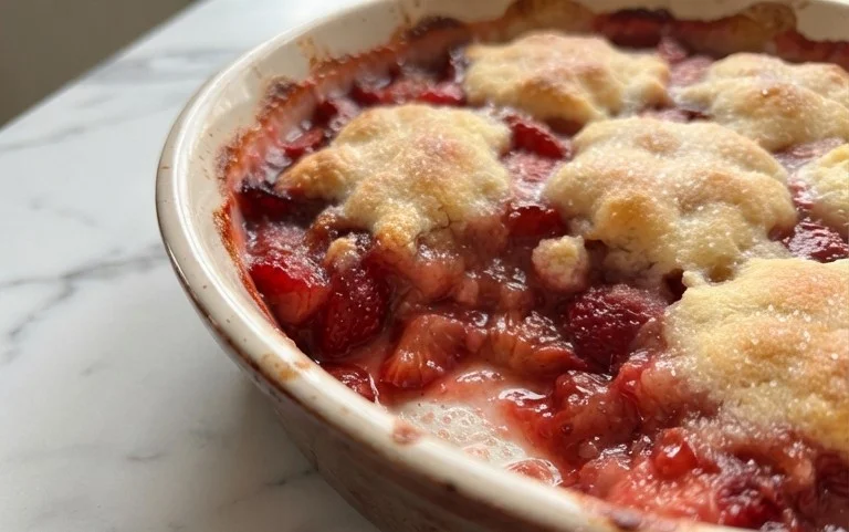 Strawberry Cobbler