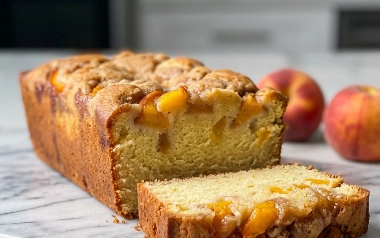 Peach Cobbler Pound Cake