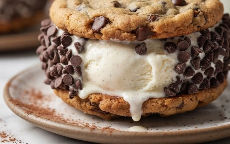 Cookie Ice Cream Sandwiches (Like a Chipwich!)