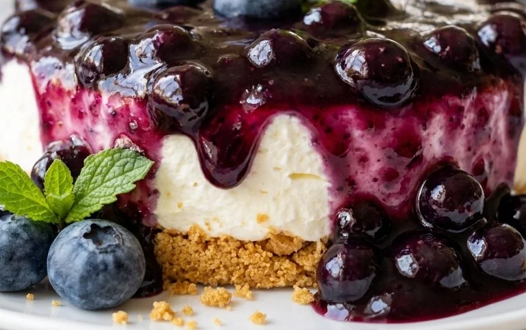 No-Bake Blueberry Yum Yum