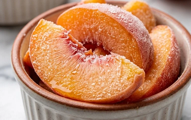Freezing Peaches, How to Easily Freeze Peaches