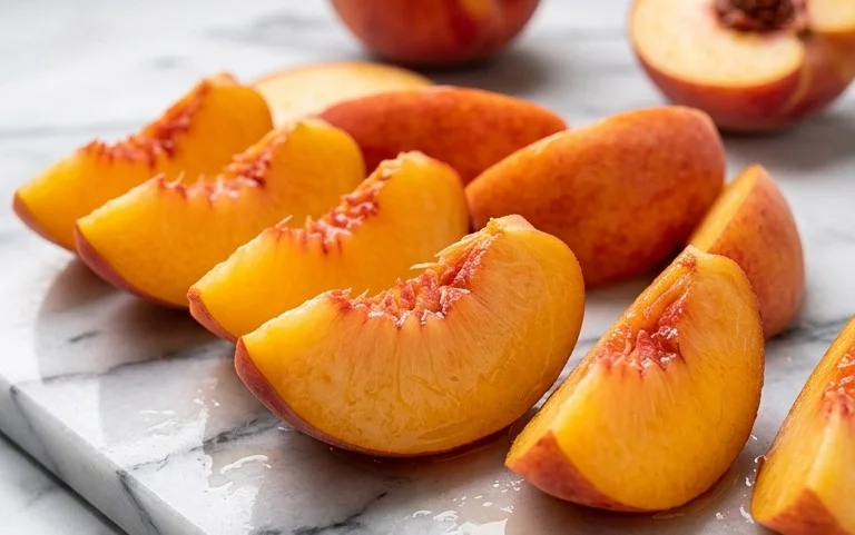 Freezing Peaches, How to Easily Freeze Peaches