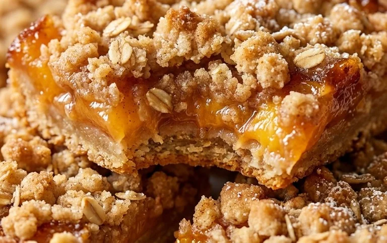 Fresh Peach Crum extractb Bars