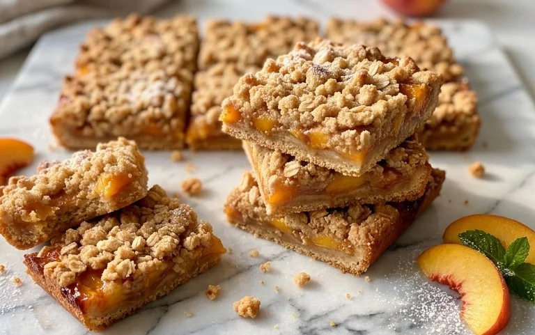 Fresh Peach Crum extractb Bars