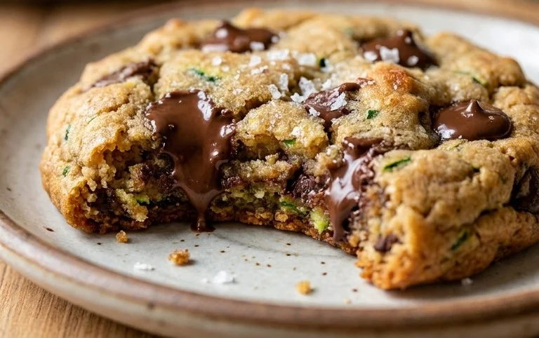 Zucchini Chocolate Chip Cookies