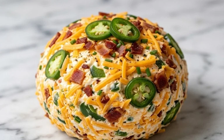 Jalapeno Popper Cheese Ball
