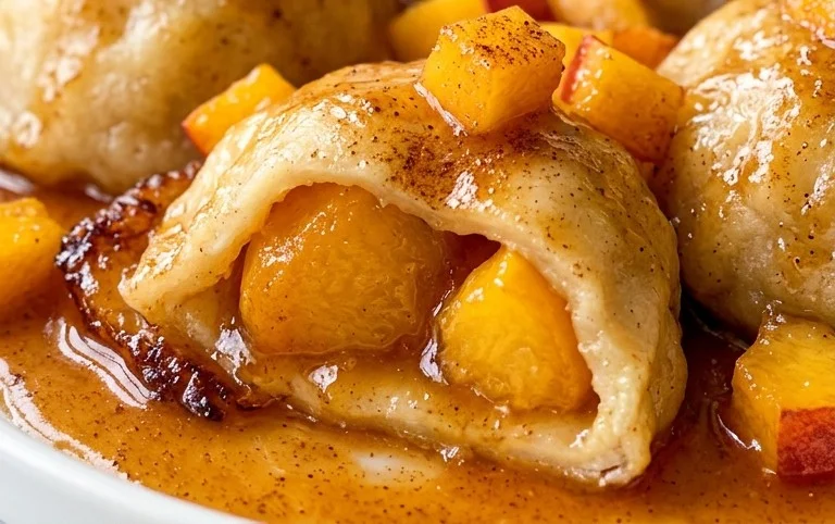 Peach Dumplings