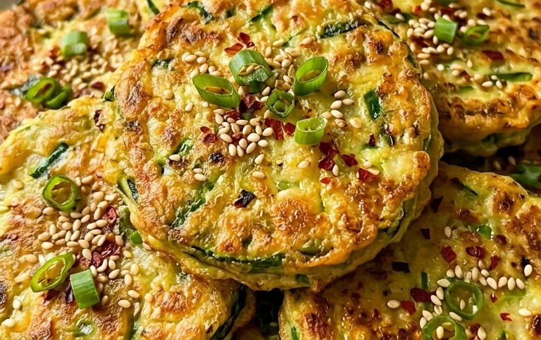 Quick & Easy Korean Zucchini Fritters (Hobak Jeon)