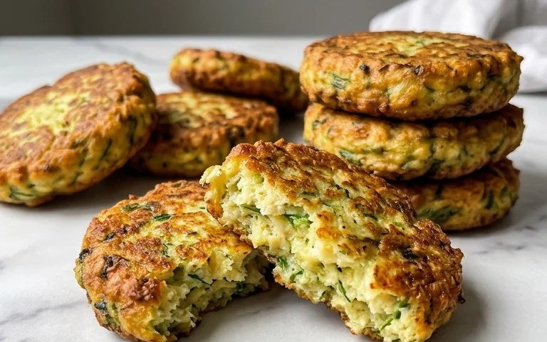 Kolokithokeftedes (Greek Zucchini Fritters)