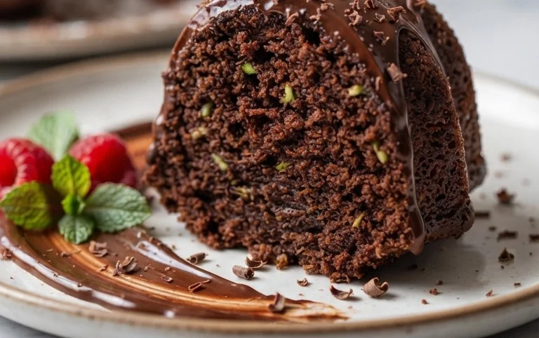 Chocolate Zucchini Bundt Cake 