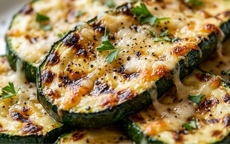 Grilled Zucchini with Parmesan