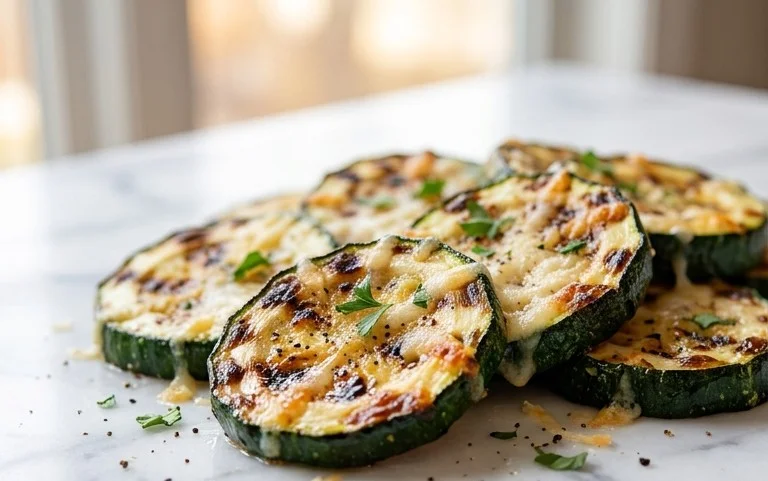Grilled Zucchini with Parmesan
