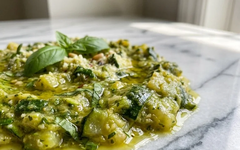 Simple Fresh Zucchini Pasta Sauce