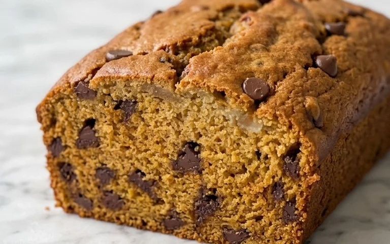 Pumpkin Chip Banana Bread