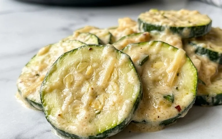 Creamy Parmesan Zucchini