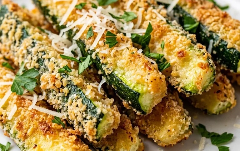 Baked Parmesan Zucchini Fries