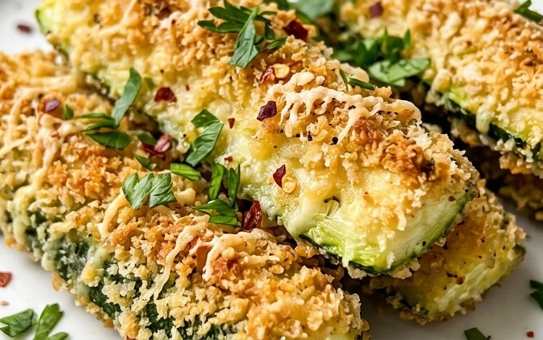 Baked Zucchini Sticks (Oven or Air Fryer)